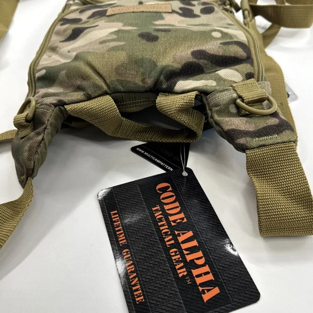 Code Alpha Tactical Gear Hydrapak Backpack Multicam with Bladder MOLLE Camo NEW
